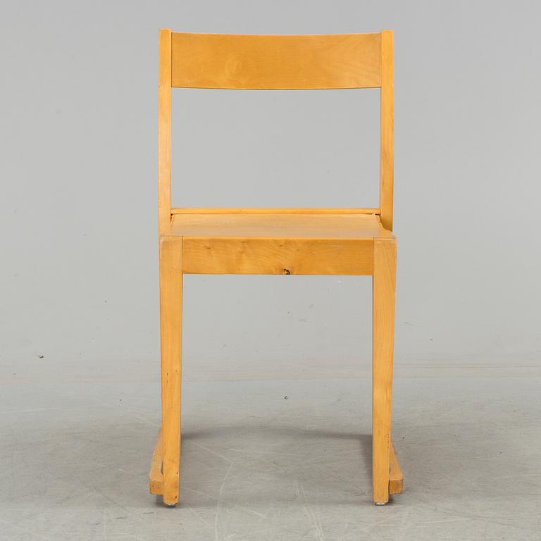 SVEN MARKELIUS, a set of 11 "Orkesterstolen" chairs from the middle of the 20th century.