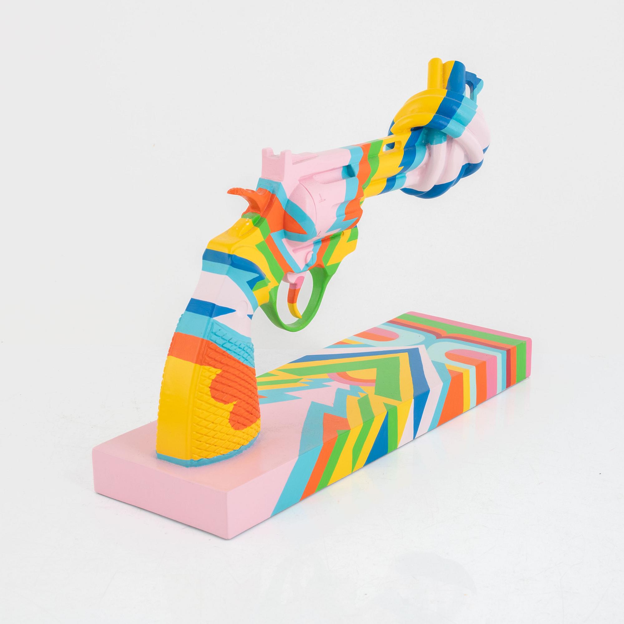 Carl Fredrik Reuterswärd/The Non-Violence Project Foundation, "Music for peace".