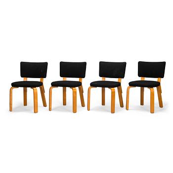 Alvar Aalto, four '62' chairs for Aalto Design, Hedemora 1946-1956.