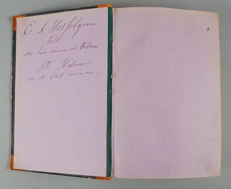 BOK, "Handbok i svensk pomologi" av Olof Eneroth, Stockholm 1864.