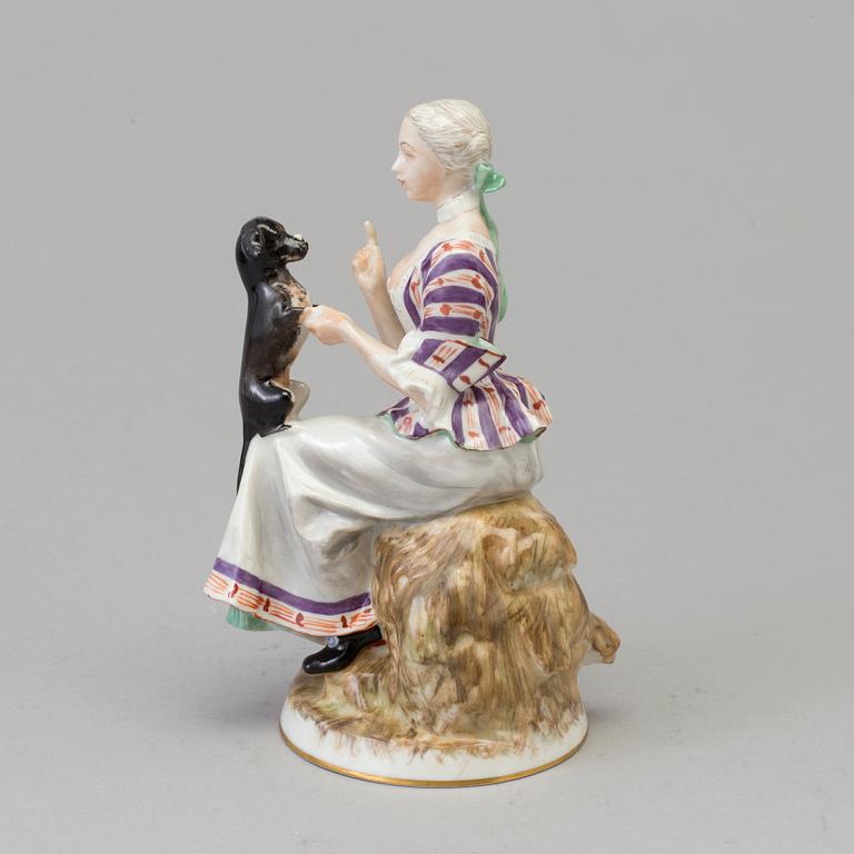 A Bing & Gröndahl porcelain figure, Denmark, 1980s.