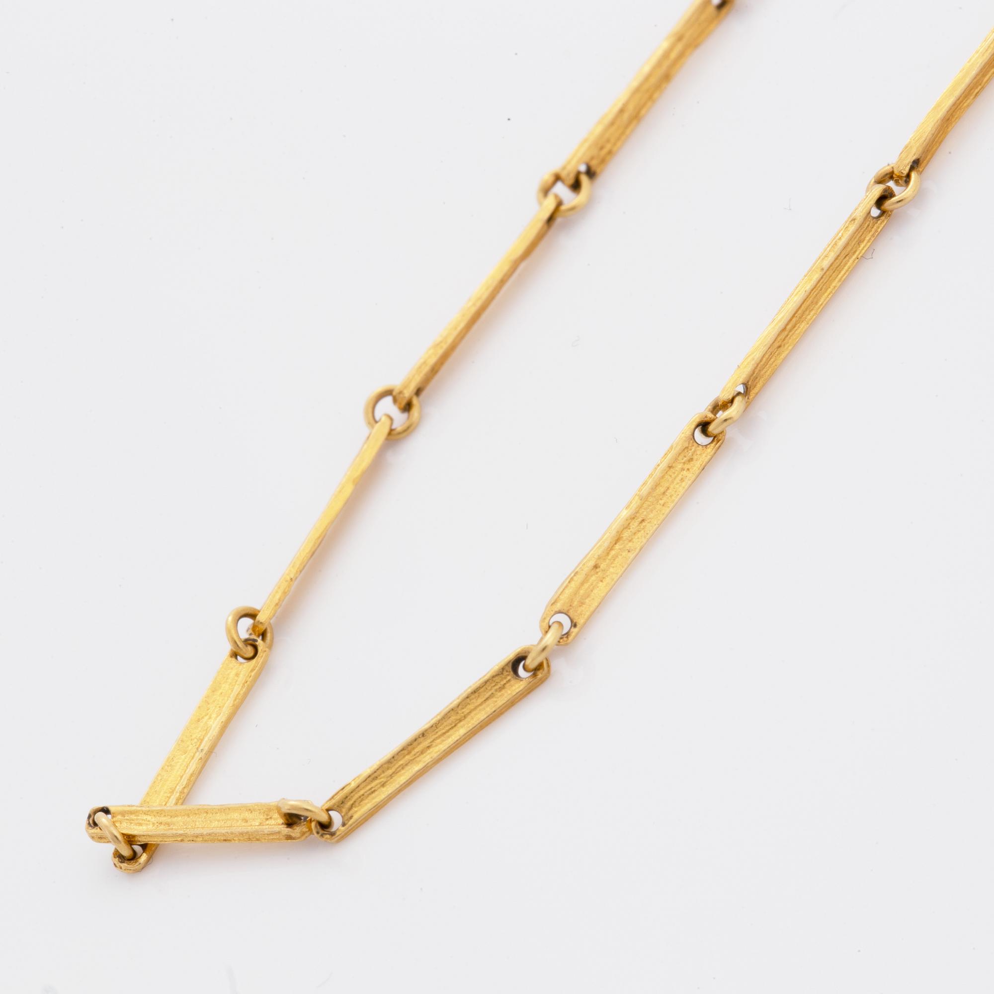 Lapponia, 18K gold chain, Lapponia 1983.