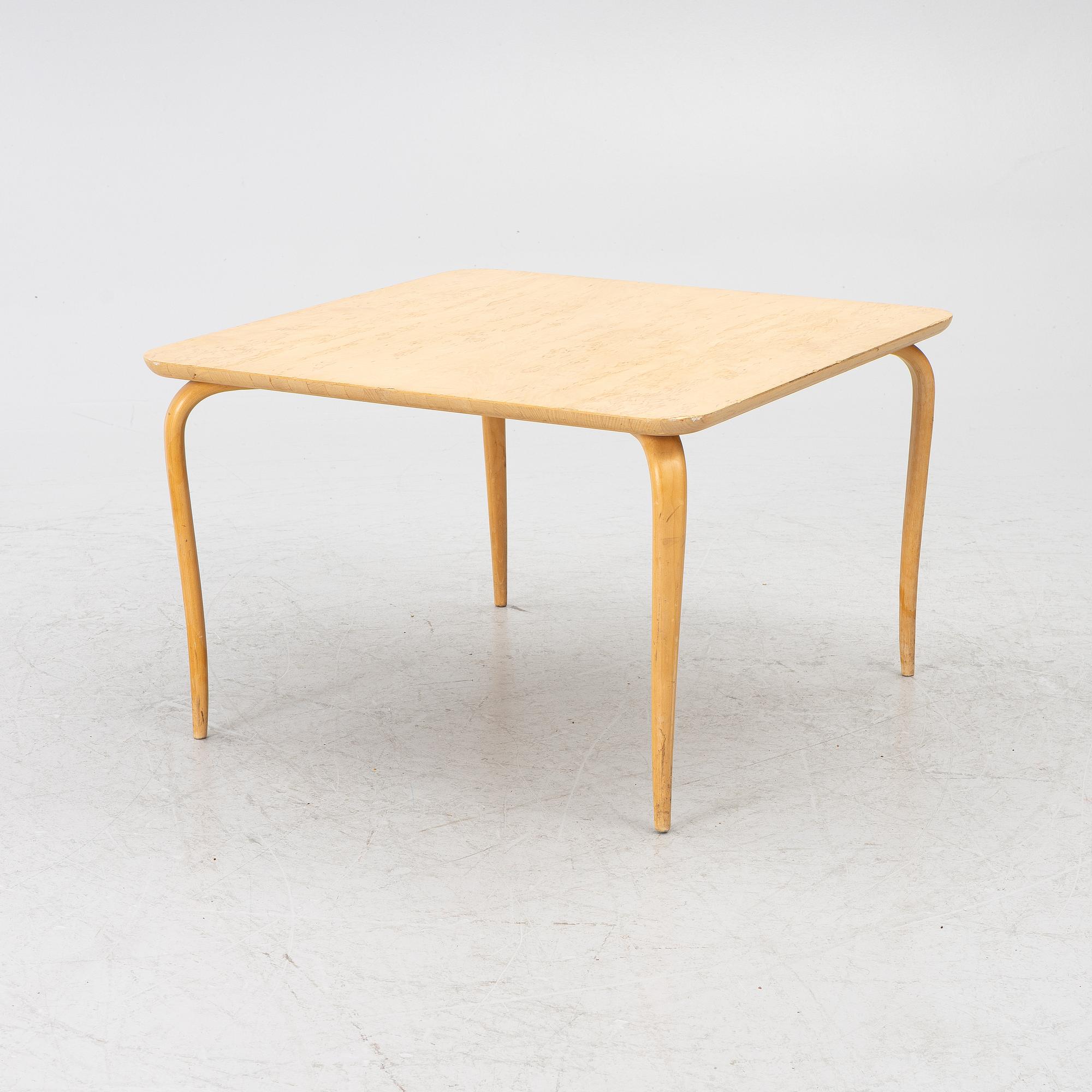 Bruno Mathsson, Coffee table, Firma Karl Mathsson, Värnamo, 1968.