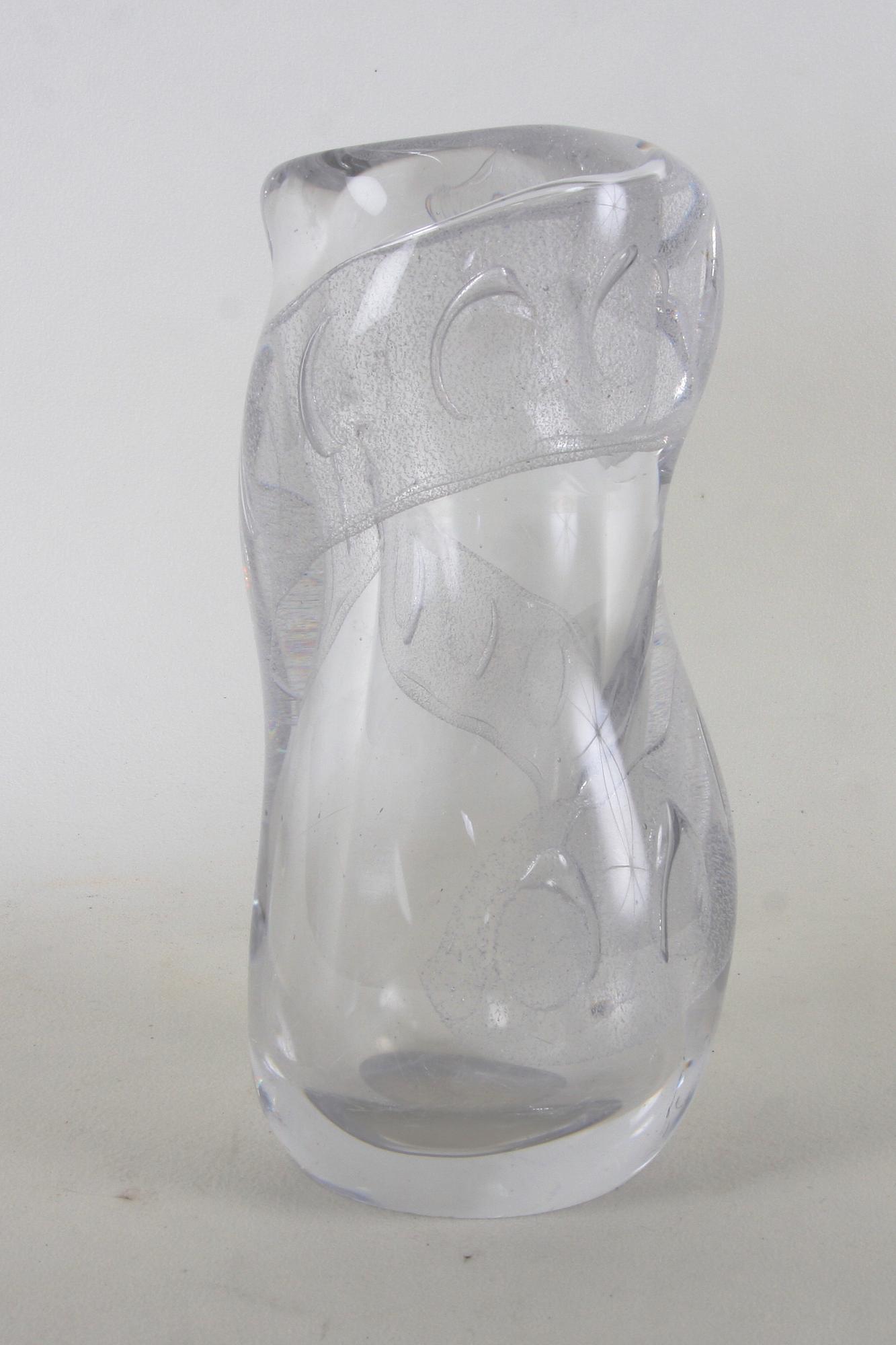 VAS, glas, Paul Kedelv, Reijmyre -67, sign.