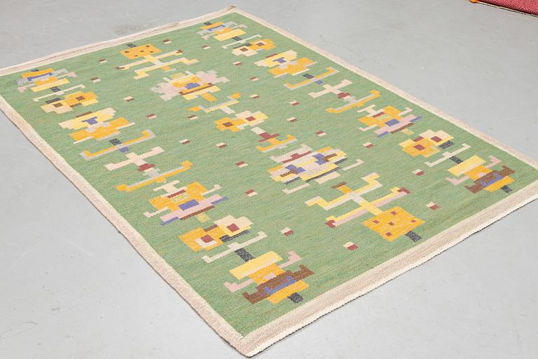 Agda Österberg, a carpet, "Björtins matta", flat weave, ca 237 x 159-165 cm, unsigned.