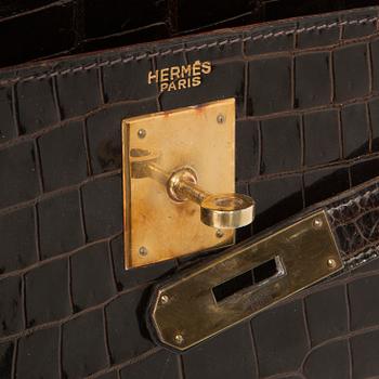 HANDVÄSKA, Hermès, "Kelly", 1960/70-tal.