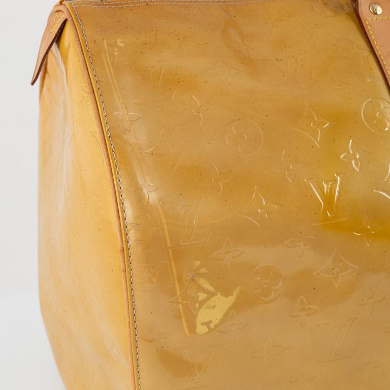 Louis Vuitton, weekend bag, "Vernis Keepall 45".