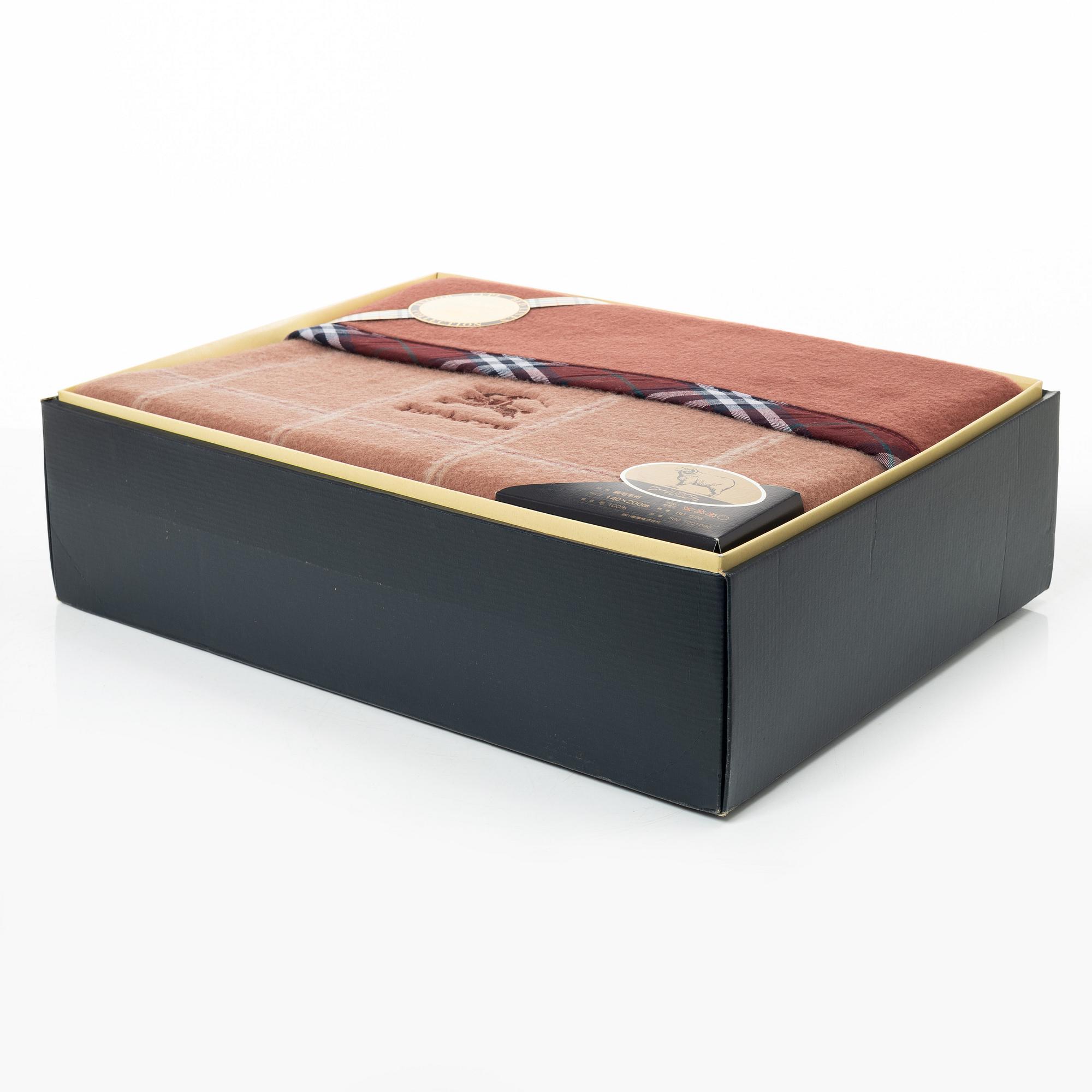 Burberry, blanket/bedspread.