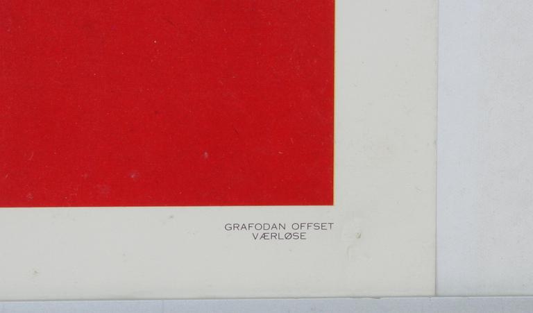 WARHOL, ANDY, utställningsaffisch, Louisiana, 1978.