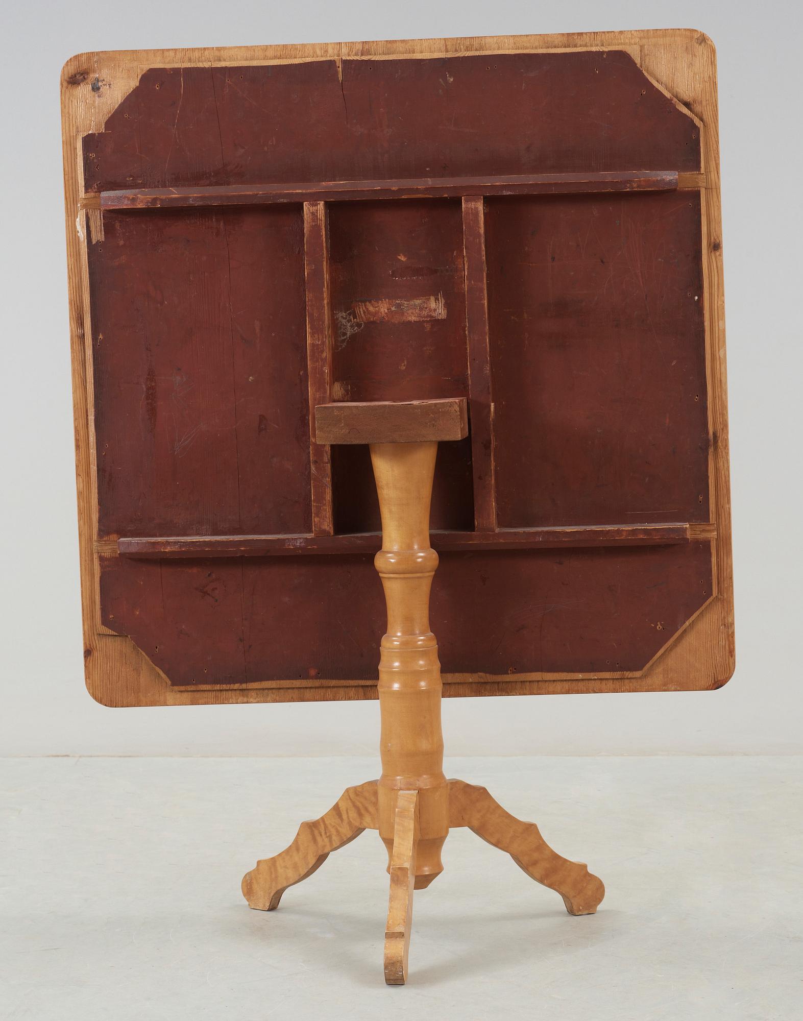 FÄLLBORD, 1800-tal.