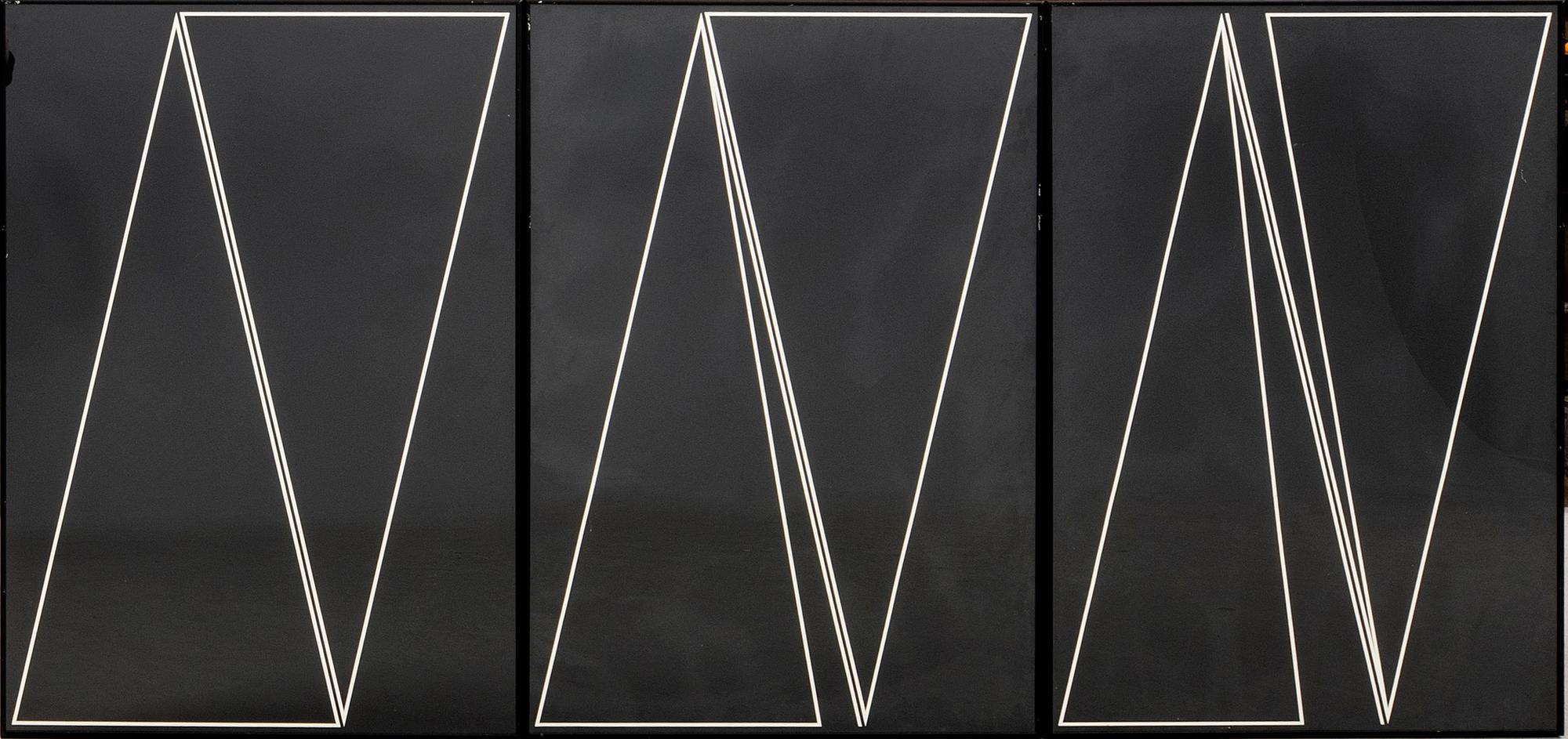 Eric Lennarth, serigraph triptyk one signed  verso.