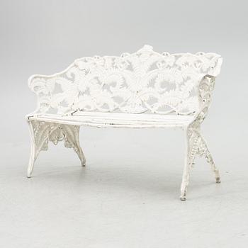 A garden bench, Riab Ruda, Sweden, second half of the 20th century.