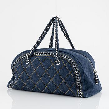 Chanel, a quilted denim handbag, 2005-06.