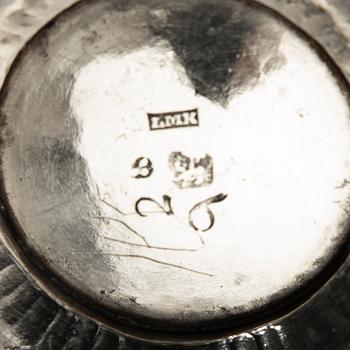 Bägare och kalk, silver, 1700-talets slut/1800-talets början.