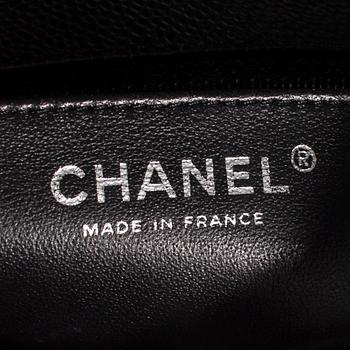 VÄSKA "Jumbo Single Flap Bag" Chanel 2009-2010.