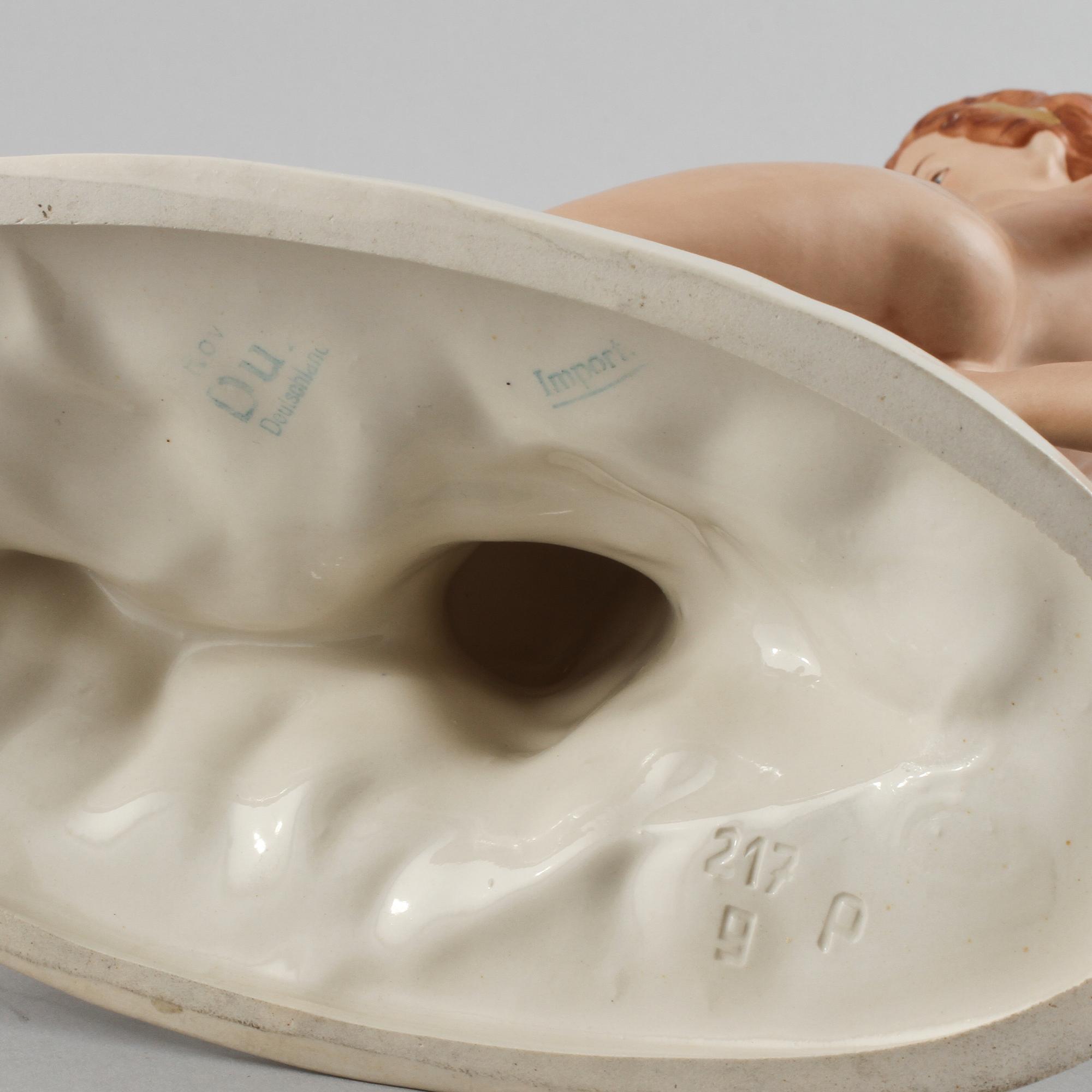 FIGURIN, porslin, Art déco, 1900-talets första hälft.