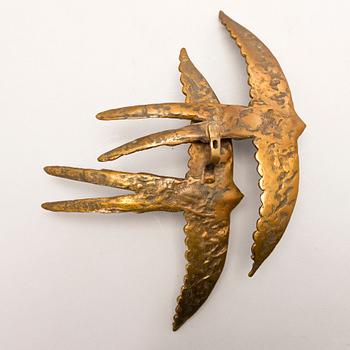 VEIKKO HAUKKAVAARA, bronse, signed.