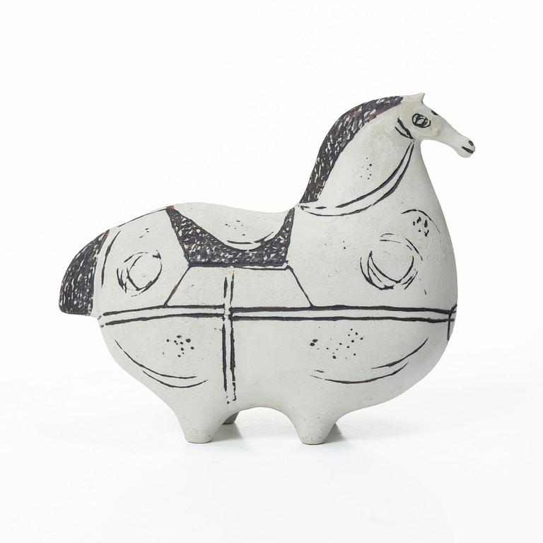 Stig Lindberg, A stoneware sculpture, “Springare”, signed Stig L, with the studio hand, Gustavsberg, 1950s.