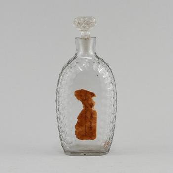 PLUNTA, glas, sent 1700- / tidigt 1800-tal.