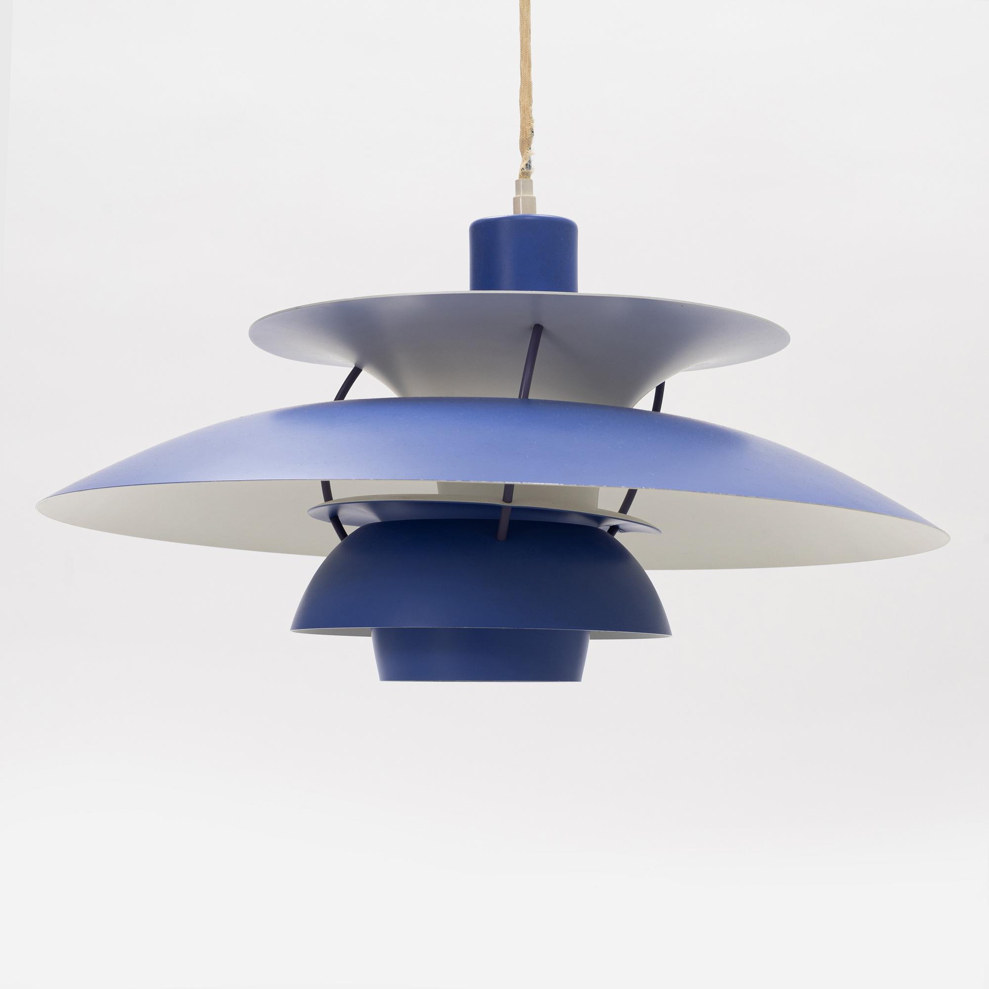 Poul Henningsen, a 'PH 5' ceiling light, Louis Poulsen, Denmark.