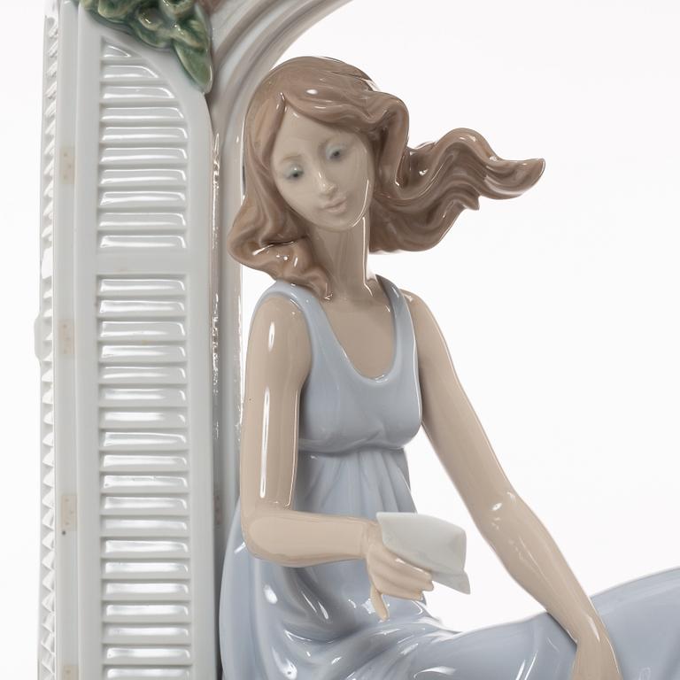 Marco Antonio Noguerón, figurin, "Thinking of love", Lladró, Spanien, 2007.