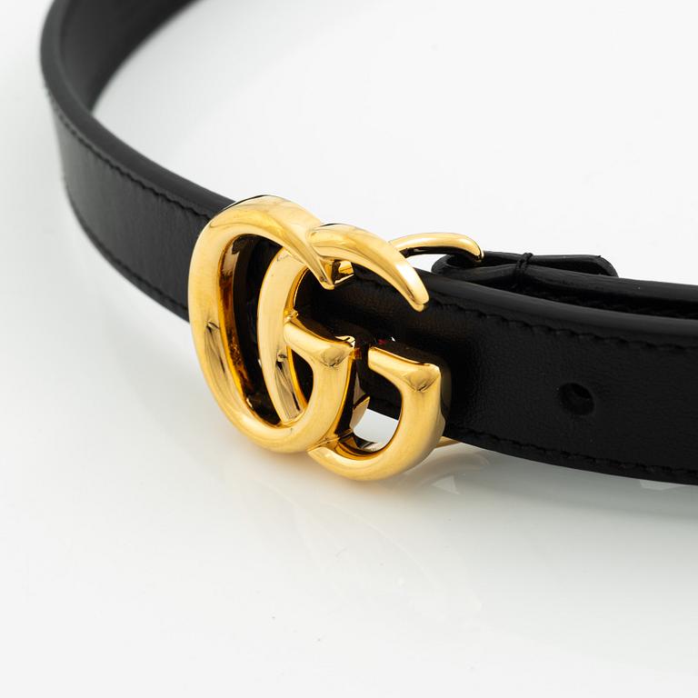 Gucci, skärp, storlek 75.