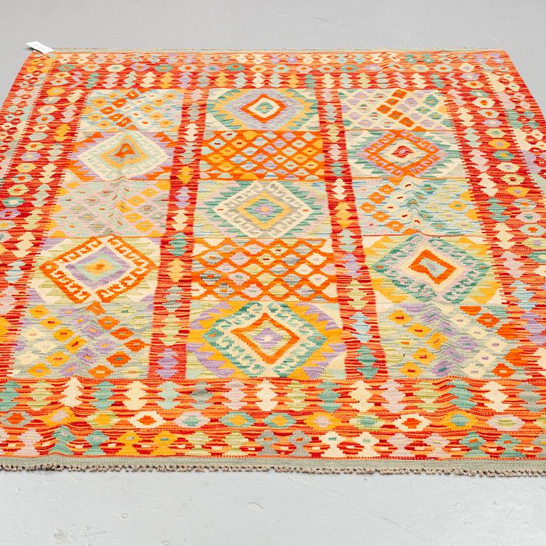 A RUG, kIlim, 245 x 179 cm.