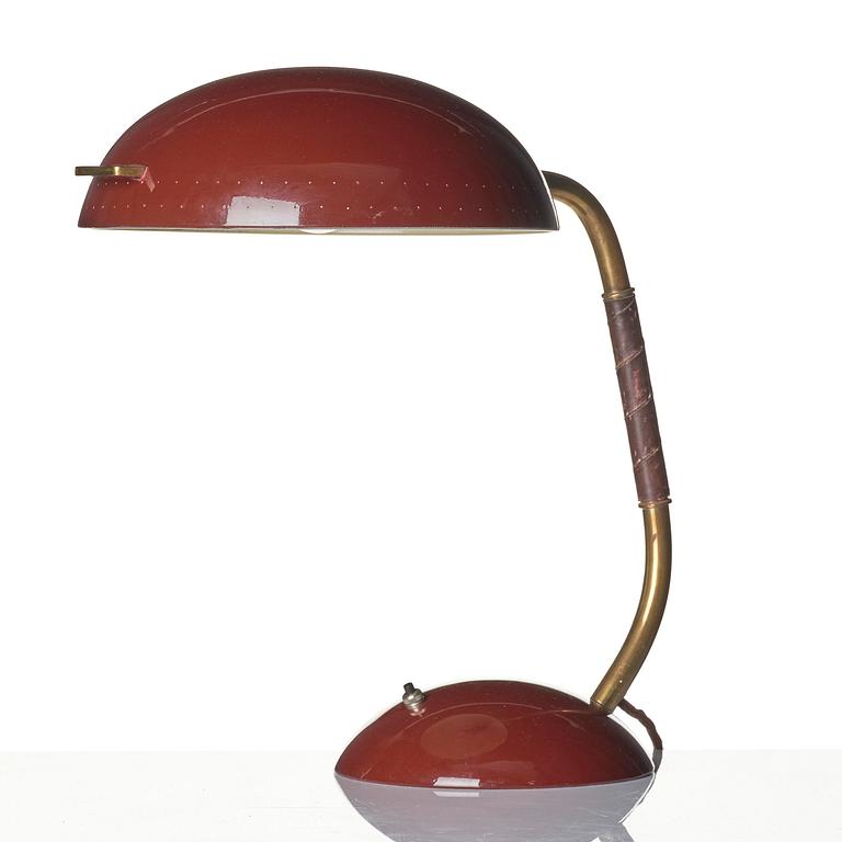 Bröderna Malmströms Metallvarufabrik, a desk lamp model "2674", Malmö, 1940s.