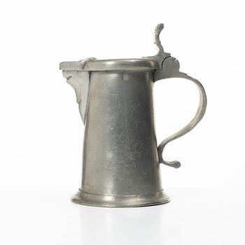 Target vessel, 1 Quarter. Eric Pettersson Krietz, Stockholm 1782. Crowned by Zakarias Plantin.