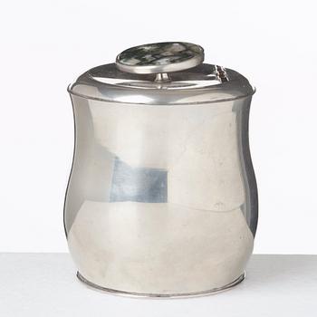 Firma Svenskt Tenn, a pewter lidded jar, Svenskt Tenn, Sweden 1956.