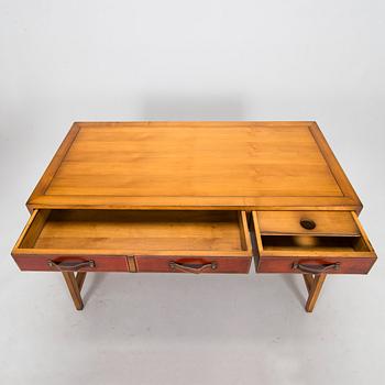 Desk and chair, late 20th century.