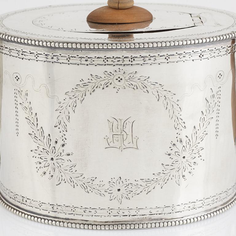 George Angell & Co, tekanna, silver, London 1863.