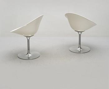 STOLAR, ett par, "Eros", Philippe Starck för Kartell, modellen formgiven 1998.