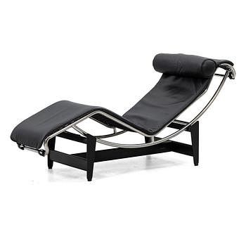 Charlotte Perriand & Le Corbusier, vilstol, "LC4", Cassina, Italien.