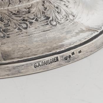 G.A. Dahlgren, a silver bowl, Malmö, 1922.