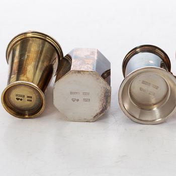 "The Swedish silver treasure", 10 miniatures, silver, GAB, Eskilstuna 1980-1983.