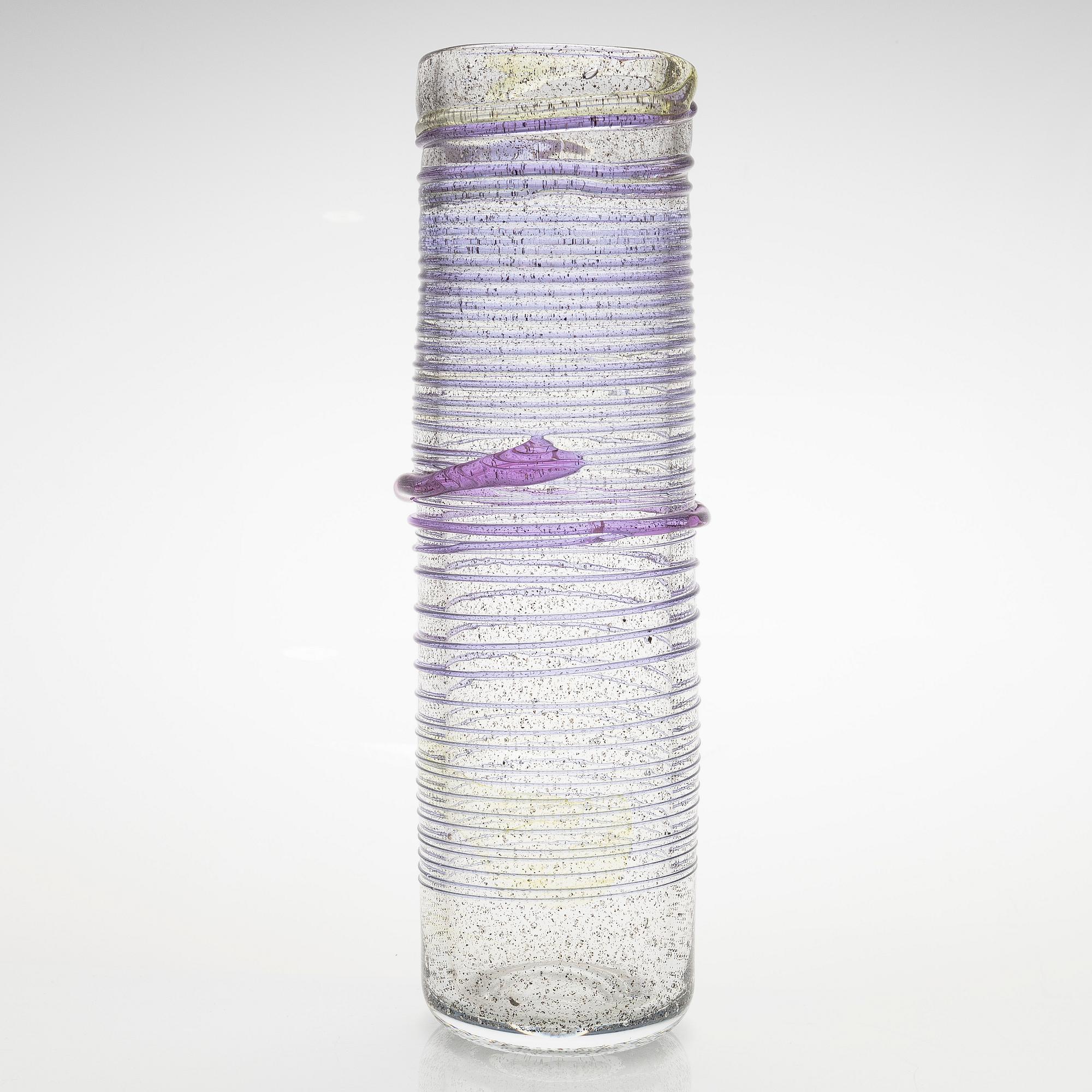 Tiina Nordström, an art glass signed Tiina Nordström, Iittala 1994.