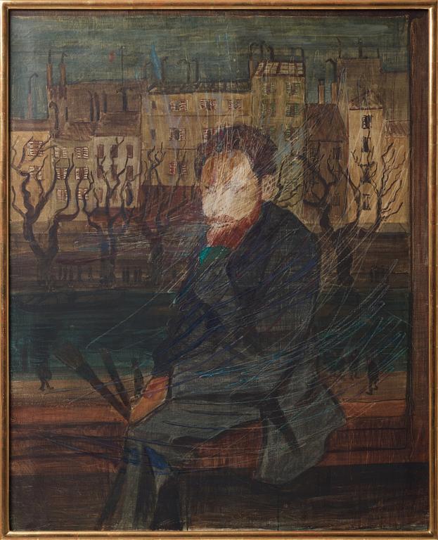 Ivar Arosenius, "Porträtt av Werner Sundblad".