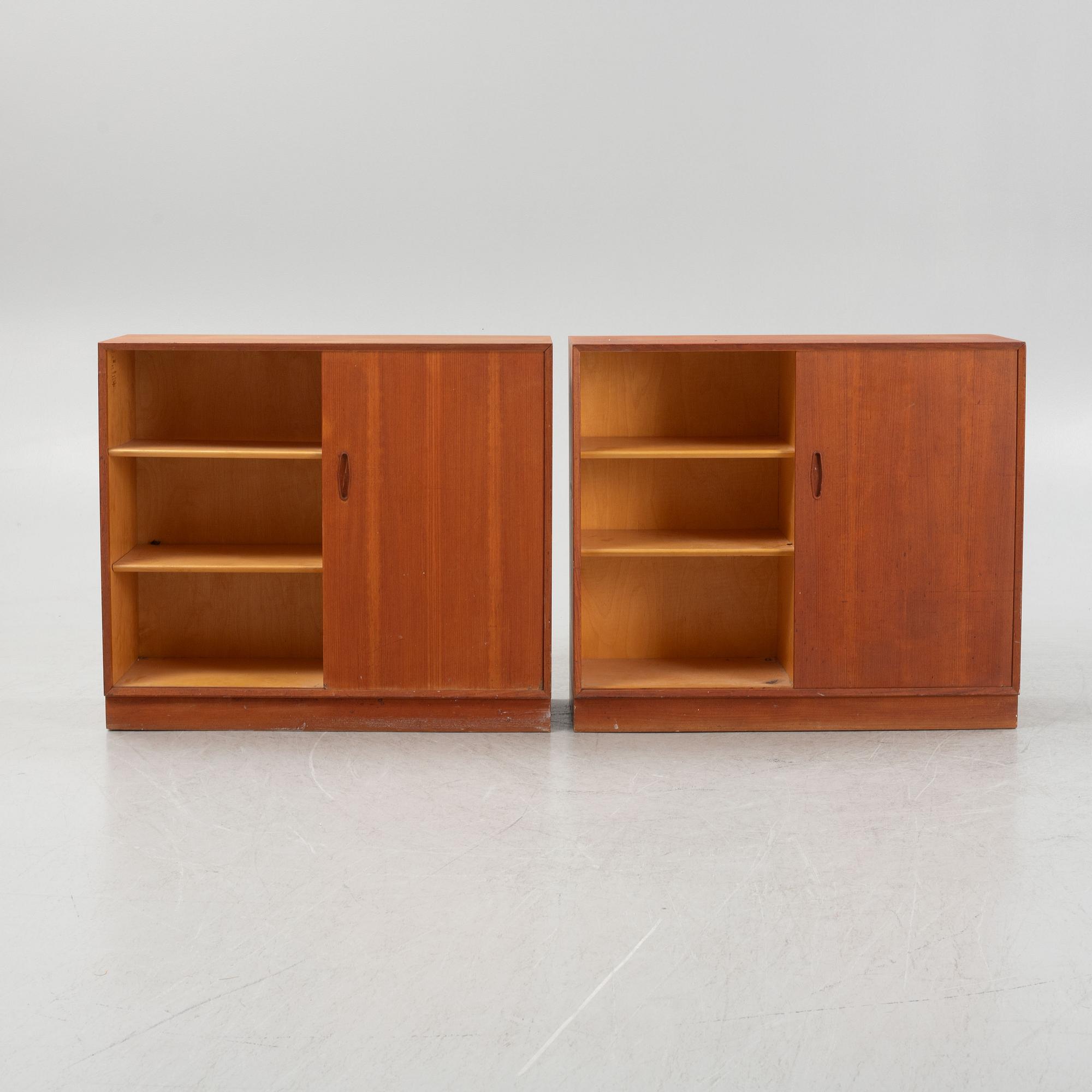 Sideboard, ett par, Ferdinand Lundqvist & Co, Göteborg, 1950/60-tal..