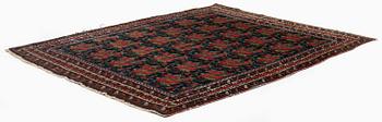 An antique Bidjar carpet, West Persia, c. 191 x 143 cm.