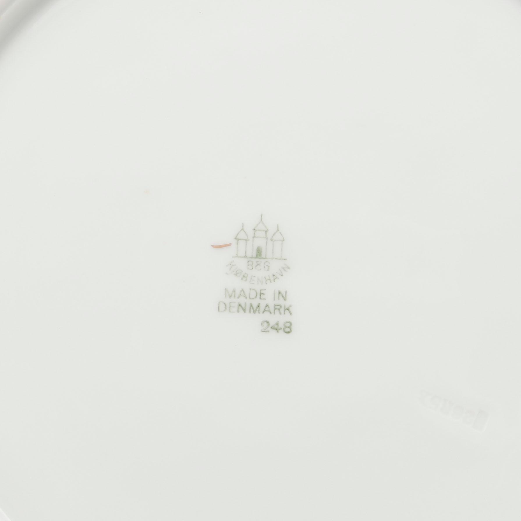 SERVISDELAR, 35 st, porslin, Bing & Gröndahl, Danmark, 1900-talets andra hälft.