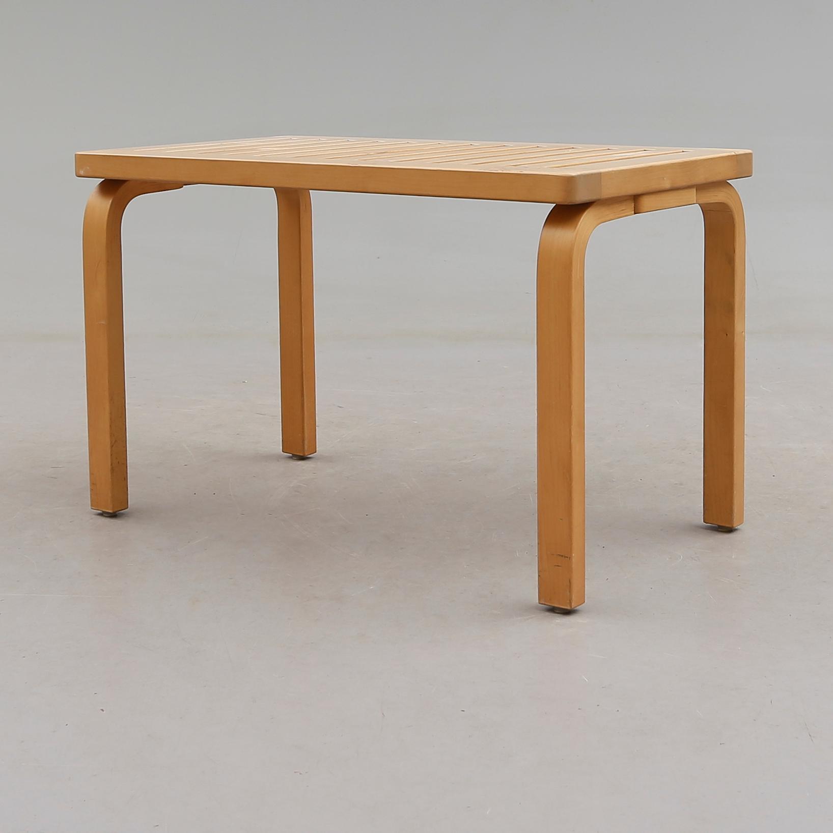 BÄNK, modell 153B, Alvar Aalto, Artek, 1900-talets andra hälft.