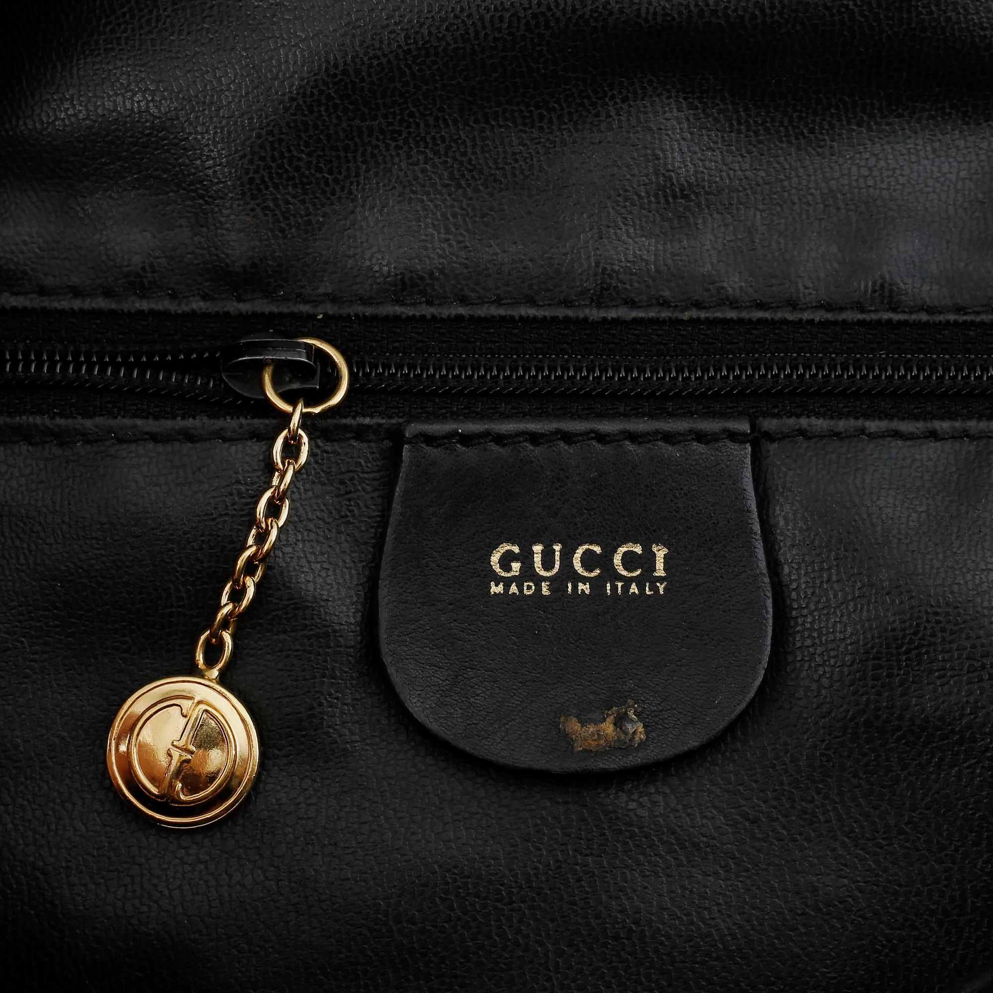 Gucci, väska "Bamboo leather bag".