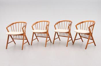 STOLAR, 4 st, "Sierra", Bengt Ruda för IKEA, 1950-/60-tal.