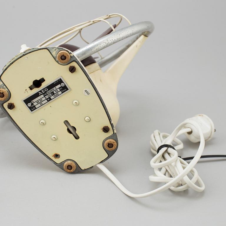 Two table fans, from AEG and Siemens, 1950's.