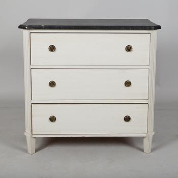 BYRÅ, gustaviansk stil, 1900-talets andra hälft.