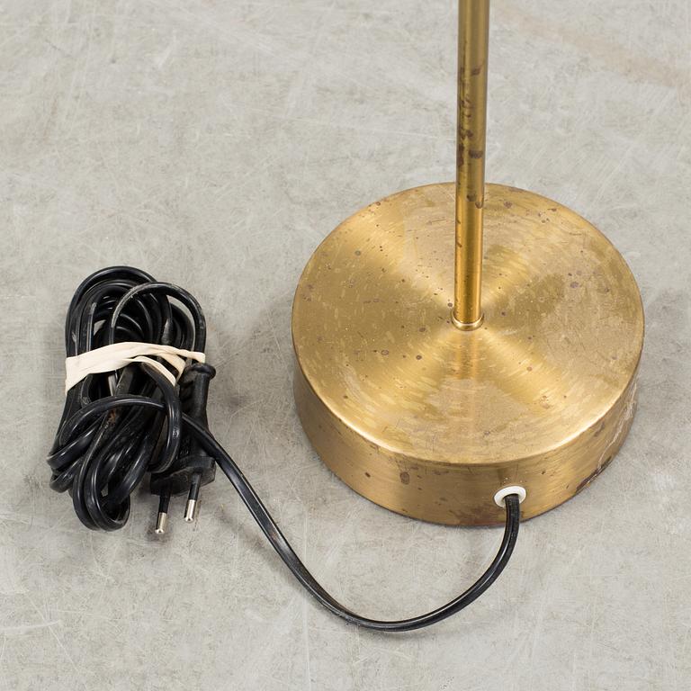 A BRASS FLOOR LAMP, Falkenbergs Belysning, no 7026, second half of the 20th century.