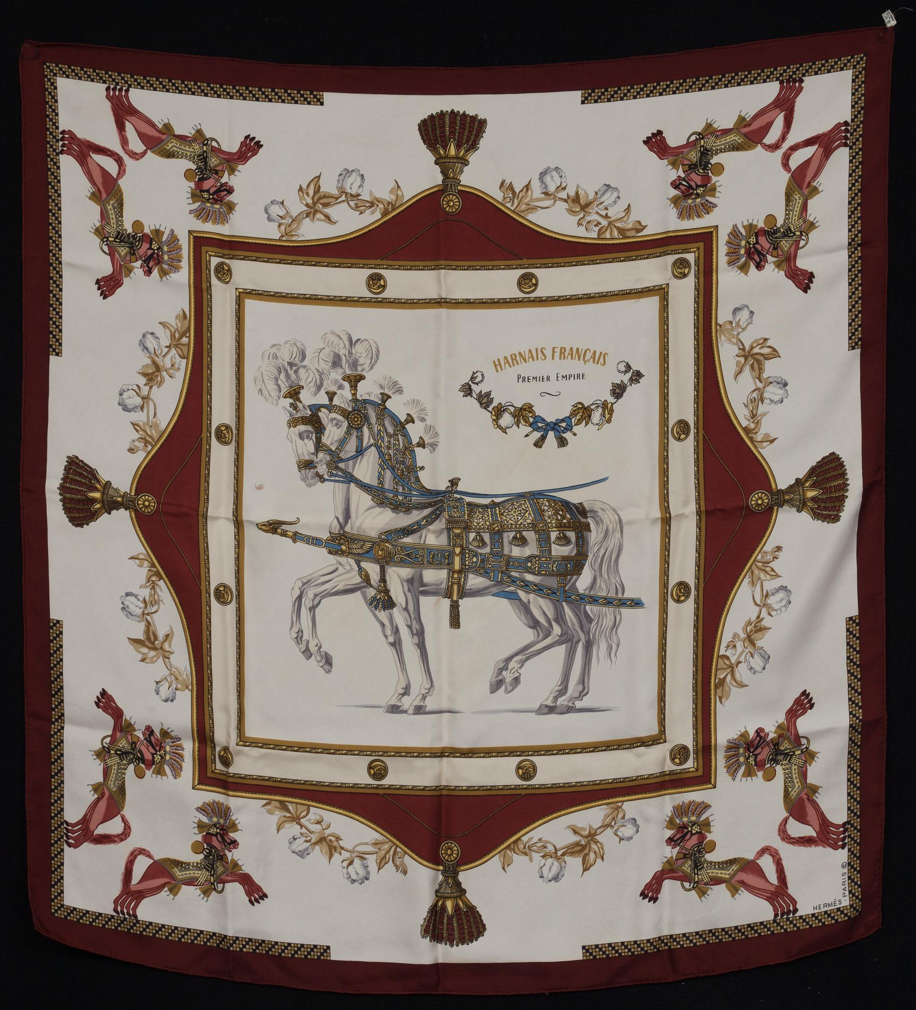 SCARF, Hermés, "Harnis Francais Premier Empire".