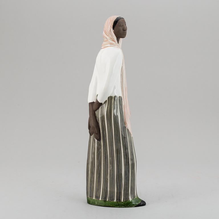 MARI SIMMULSON, a stoneware sculpture of a woman, Upsala-Ekeby, Sweden.