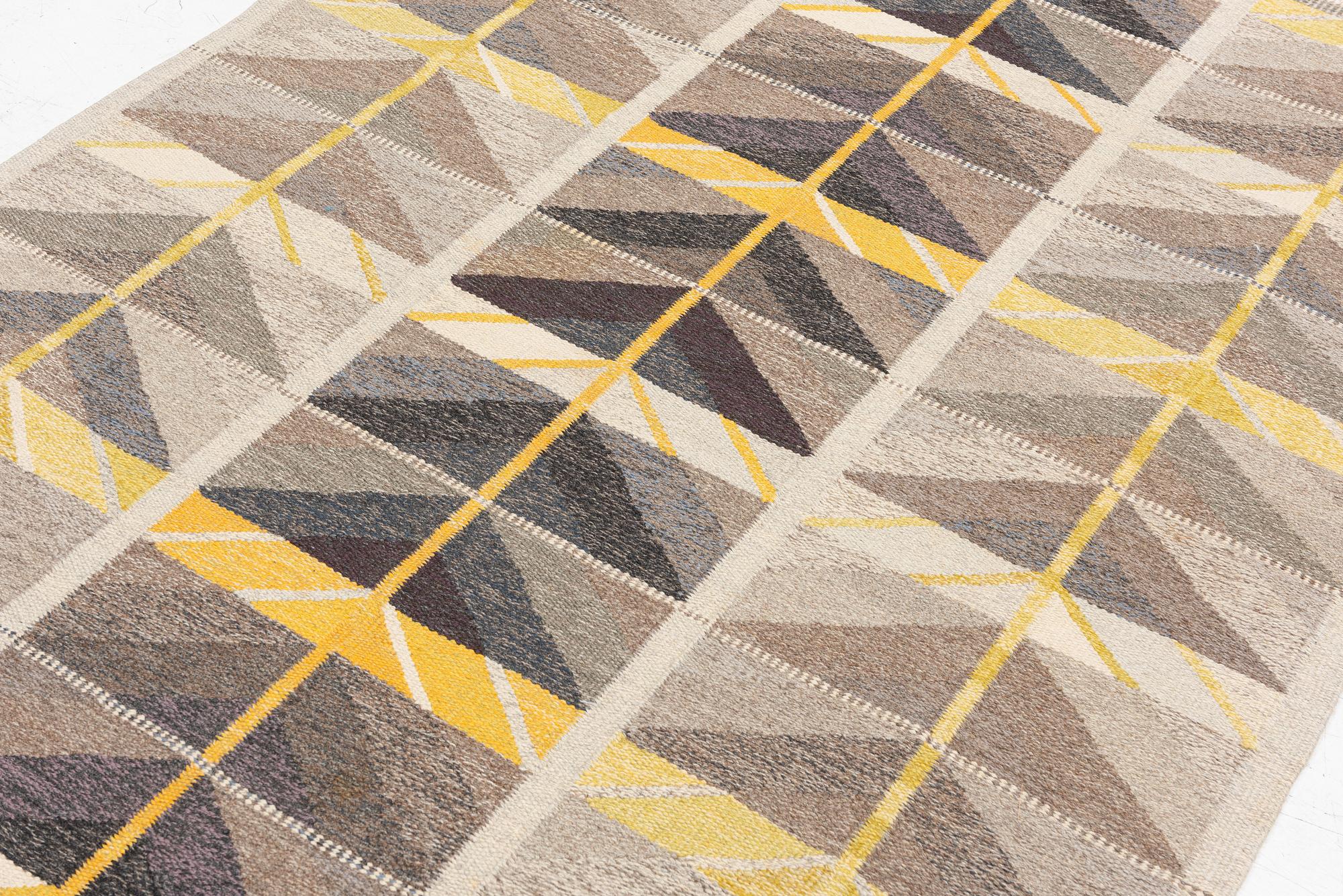 Ingrid Dessau, a rölakan,'Vinterträd' carpet, c. 245 x 150 cm.